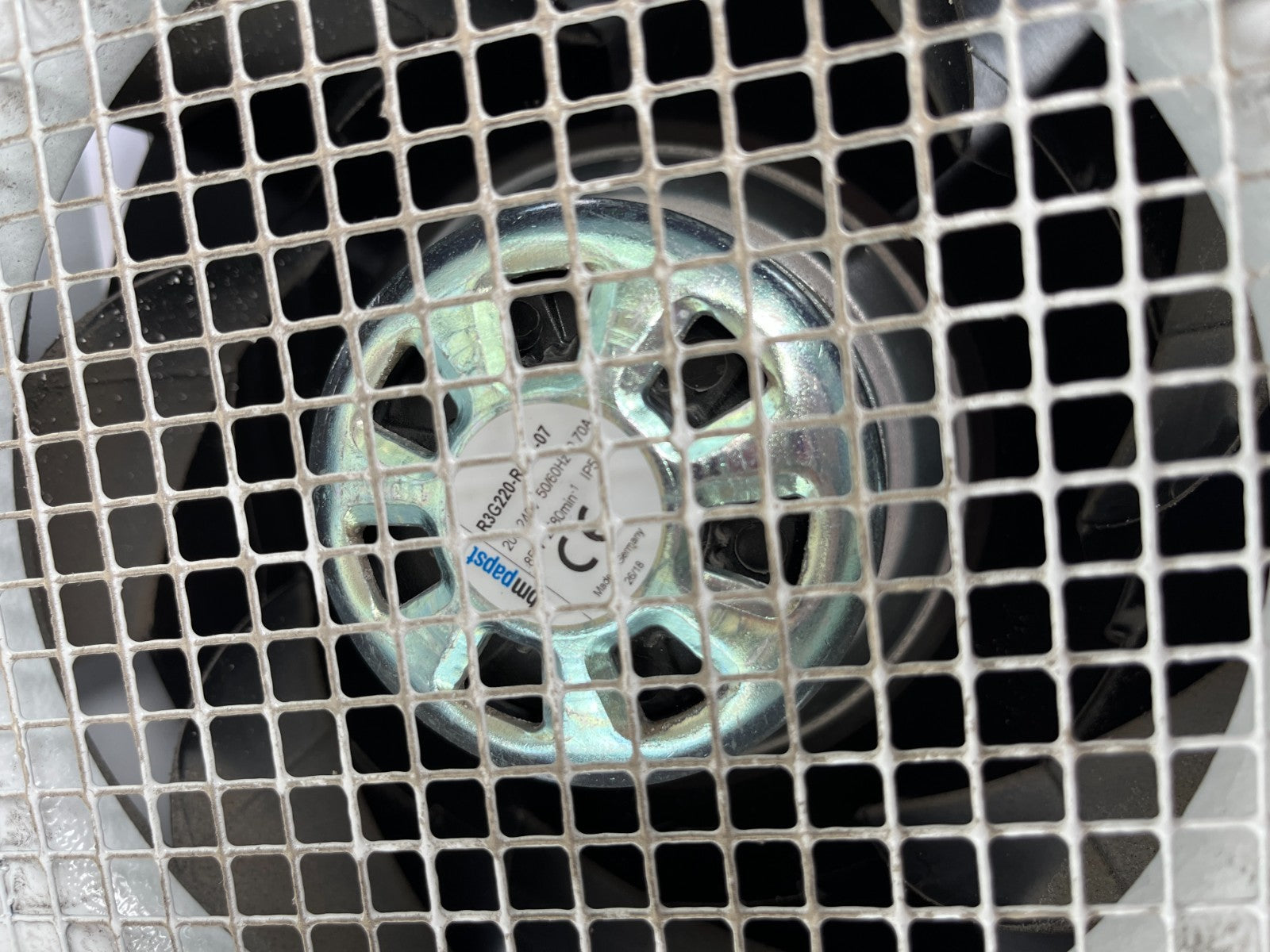 EBM Papst M3G140-BF01-01 Axial Fan 230V AC with Grille Used Working Spare Unit