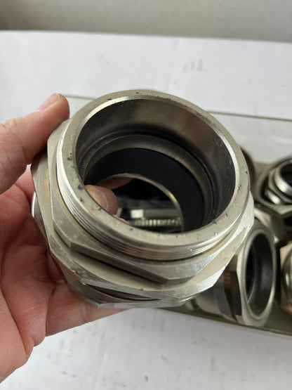 Stainless Steel Sensor Bulkhead Fittings M50 IP68 Bundle Used Spare Parts