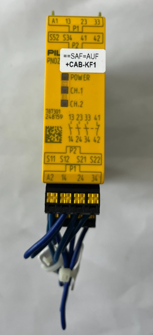 Pilz 787301 PNOZ X2.8P Safety Relay 24VAC/DC E-Stop 3n/o 1n/c Used Working Spare