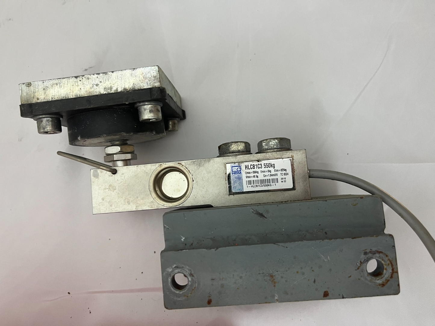 HBM VKK14 Junction Box + 4 Load Cells Set Weighing System 250kg 550kg Industrial