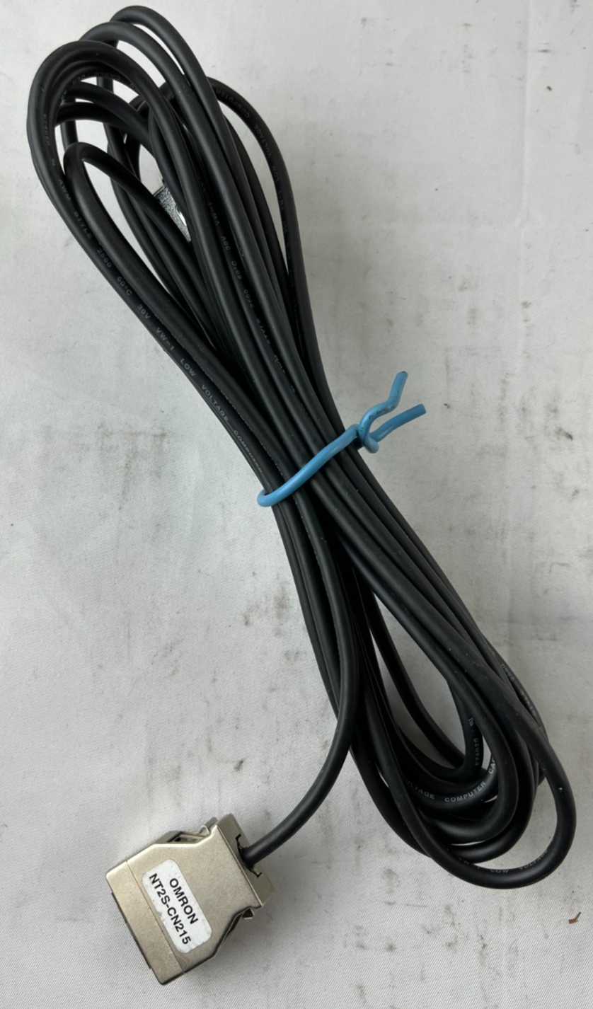 Omron NT2S-CN215 PLC Interface Cable 2m Used Spare Unit Replacement
