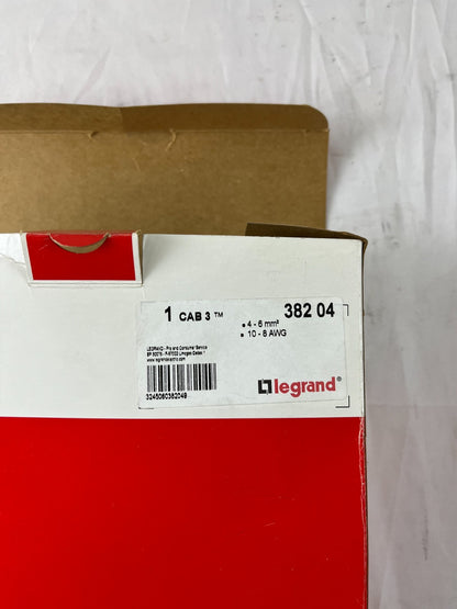 Legrand CAB 3 38204 Cable Marker Toolkit 4–6 mm² (10–8 AWG) New in Box Spares