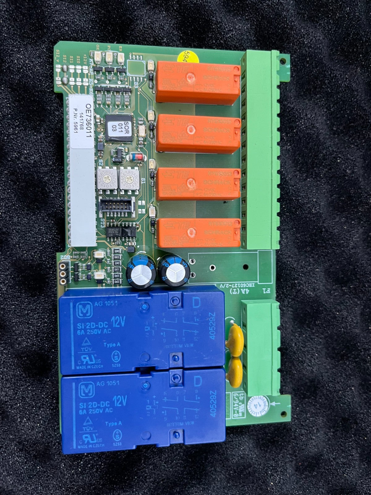 HBC Radiomatic Spare PCB Lot: 2x OE736011 & 1x Relay Board Bundle - Spare Parts