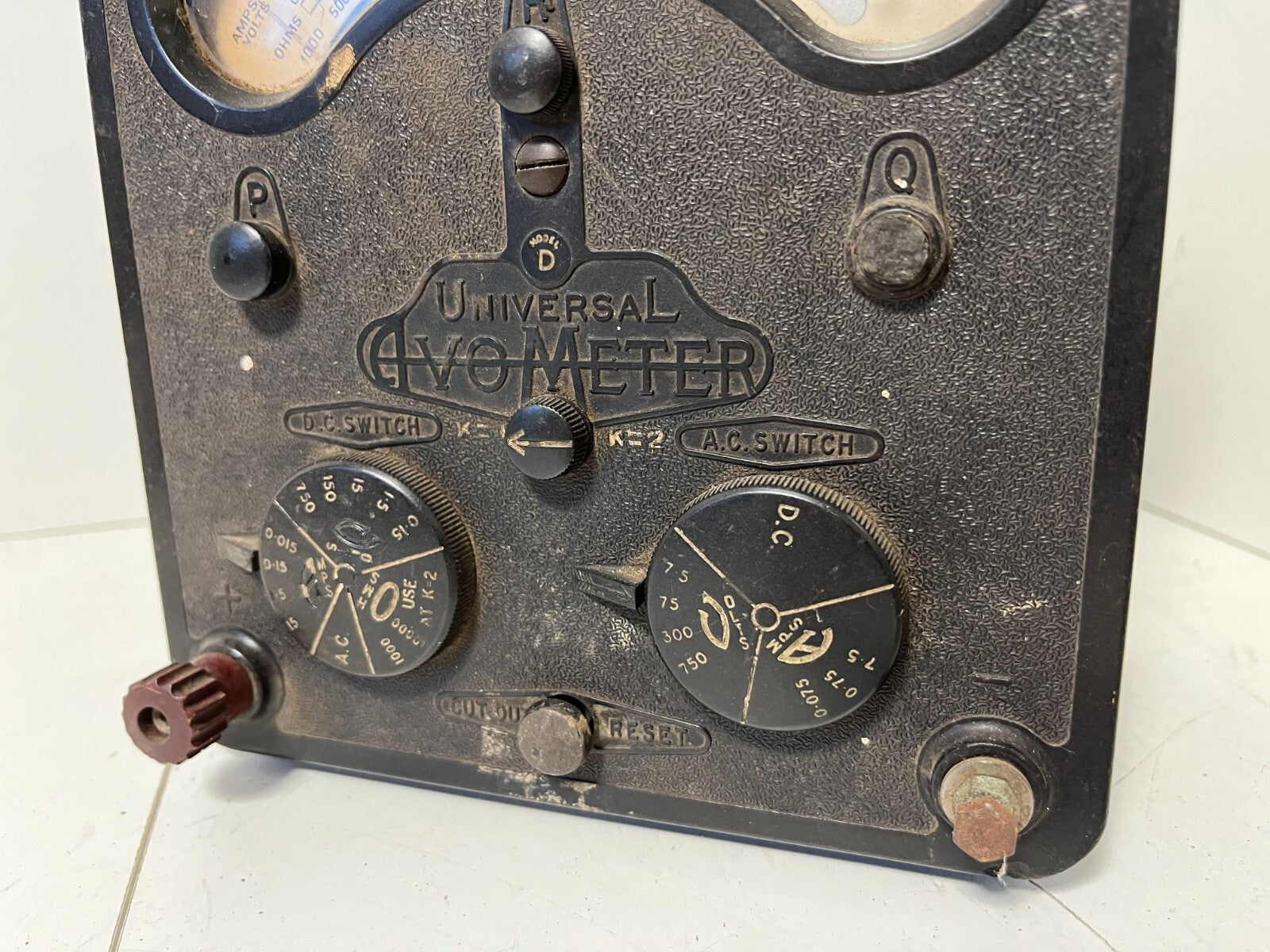 Vintage AVO Model 8 Universal Avometer Multimeter - Untested, As-Is