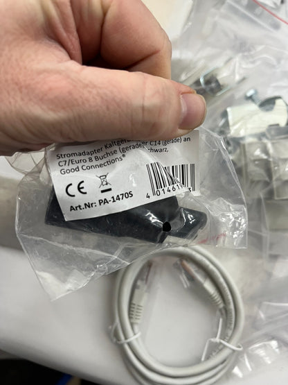 Rittal Enclosure Hardware Bundle New: Mounting Kits, Keyboard Tray, Brackets Etc
