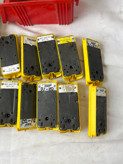 JAY Electronique UDB2 Batteries & Crane Remote Control Parts Repair Lot AS IS