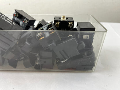 Omron D4B-0A00N Limit Switch Bundle Mechanical 1NO/1NC Used Lot, Used Spares