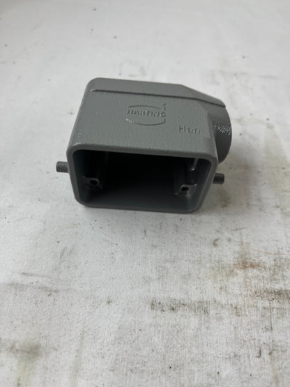 Harting Han 4X/12 Connector Hood M20 Side Entry 19300061540 New Spare Unit