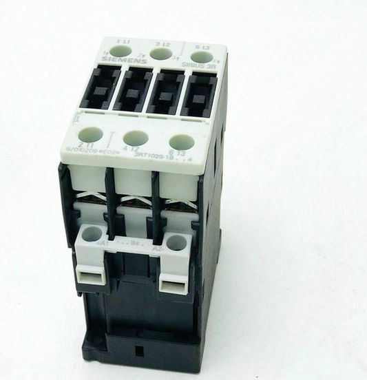 Siemens 3RT1026-1B 4 Protective Dc 24V + Siemens 3RH1921-1HA22