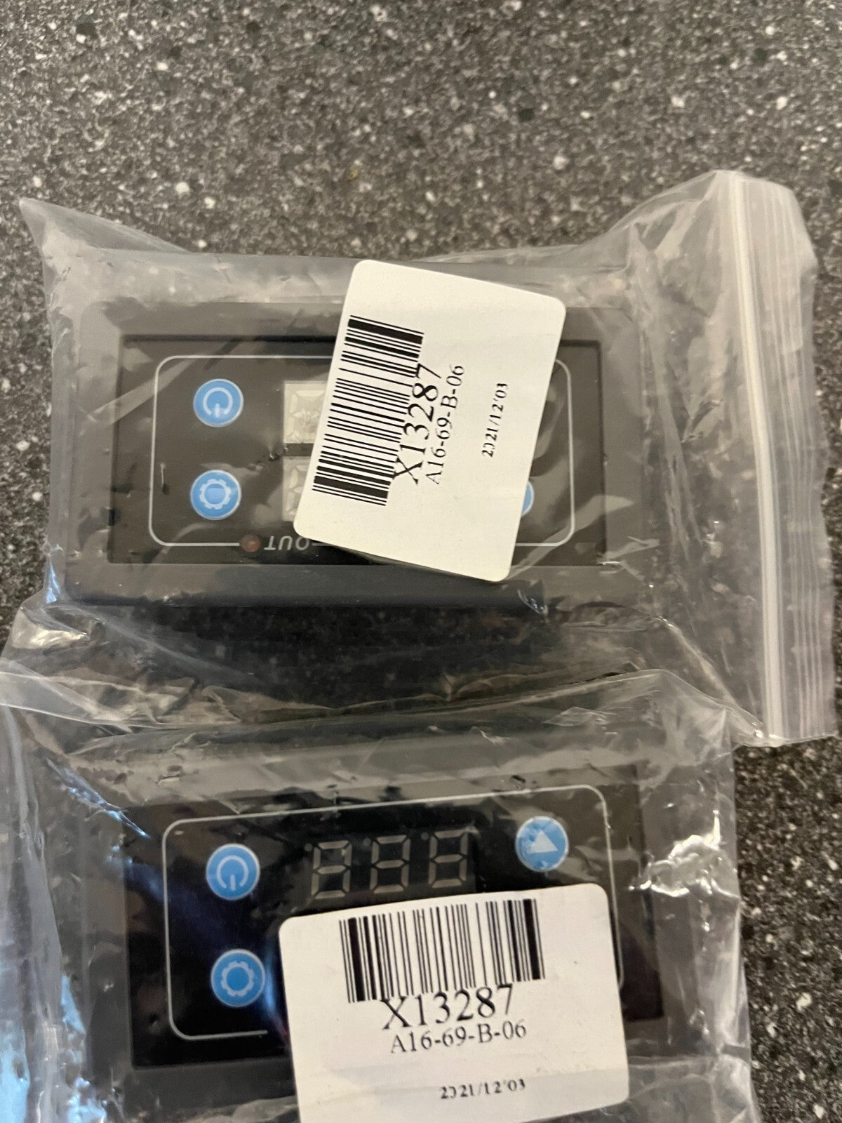 Lot of 3 Digital Time Delay Relay Modules 100-265V AC, Sealed Original Packaging