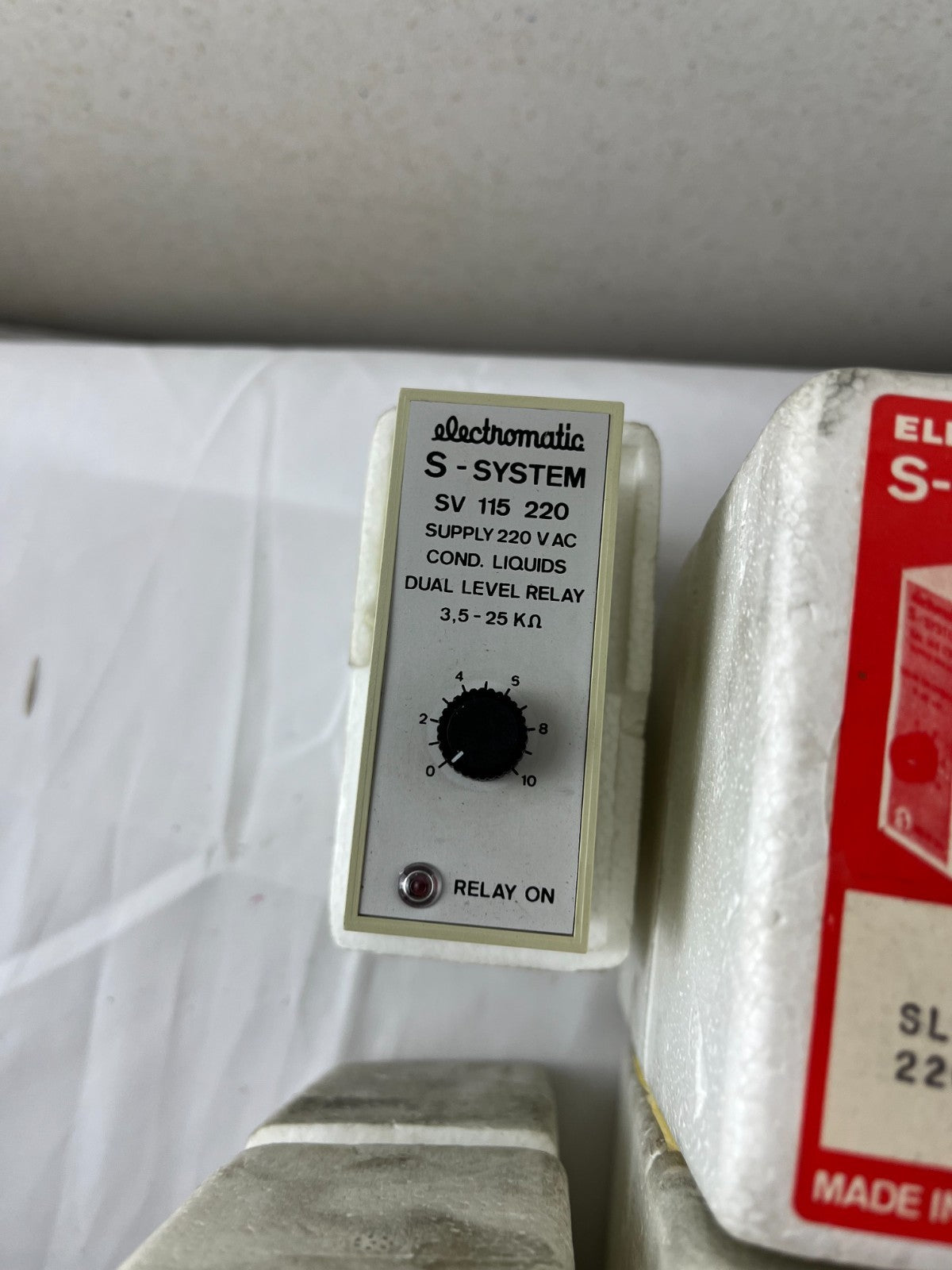 10x Electromatic S-System Dual Level Relay Mixed Models 220VAC Denmark Bundle