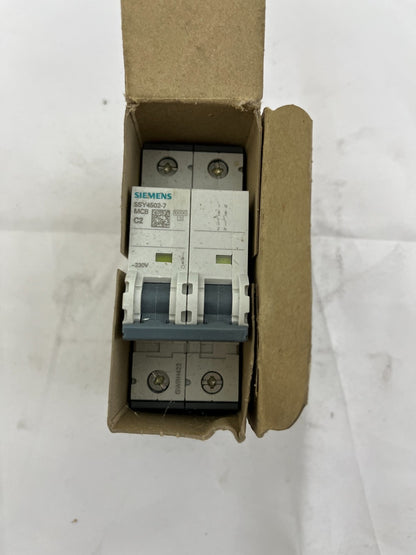 Siemens 5SY4502-7 MCB Miniature Circuit Breaker 1+N 2A C-Curve 230 Germany