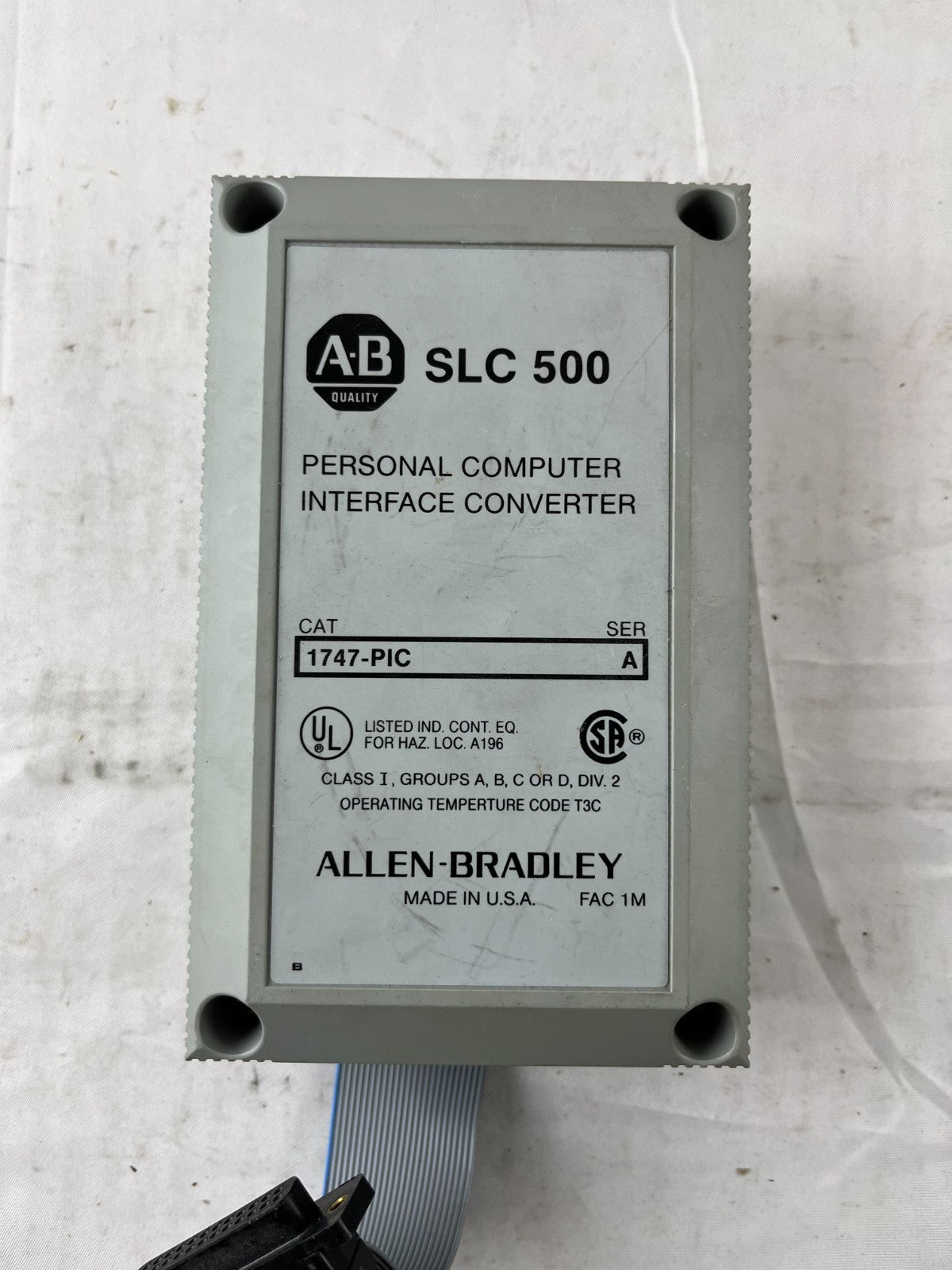 Allen-Bradley 1747-PIC SLC 500 Personal Computer RS-232 to DH-485 Interface