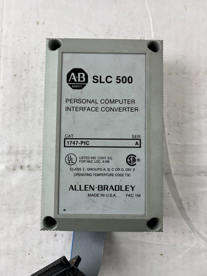 Allen-Bradley 1747-PIC SLC 500 Personal Computer RS-232 to DH-485 Interface