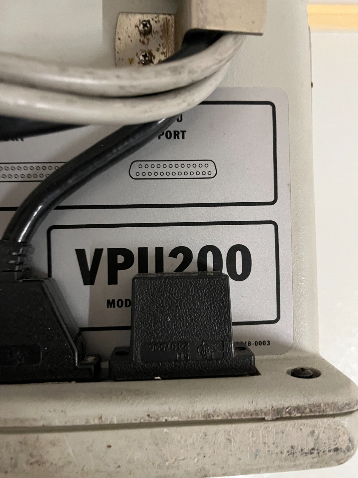 Texas Instruments VPU200 Video Programming Unit PLC Model 200 Untested Condition