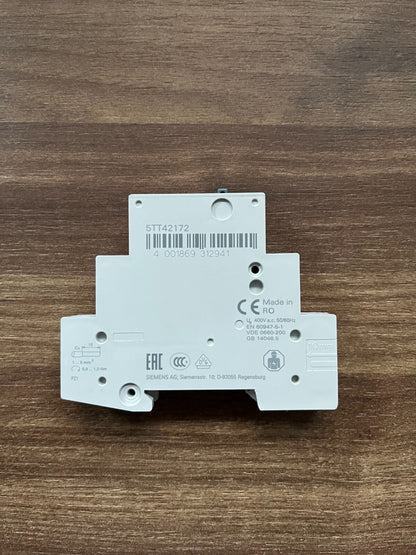 Siemens 5TT4217-2 Control Relay, 16A 400V, DIN Rail Mount, Schaltrelais