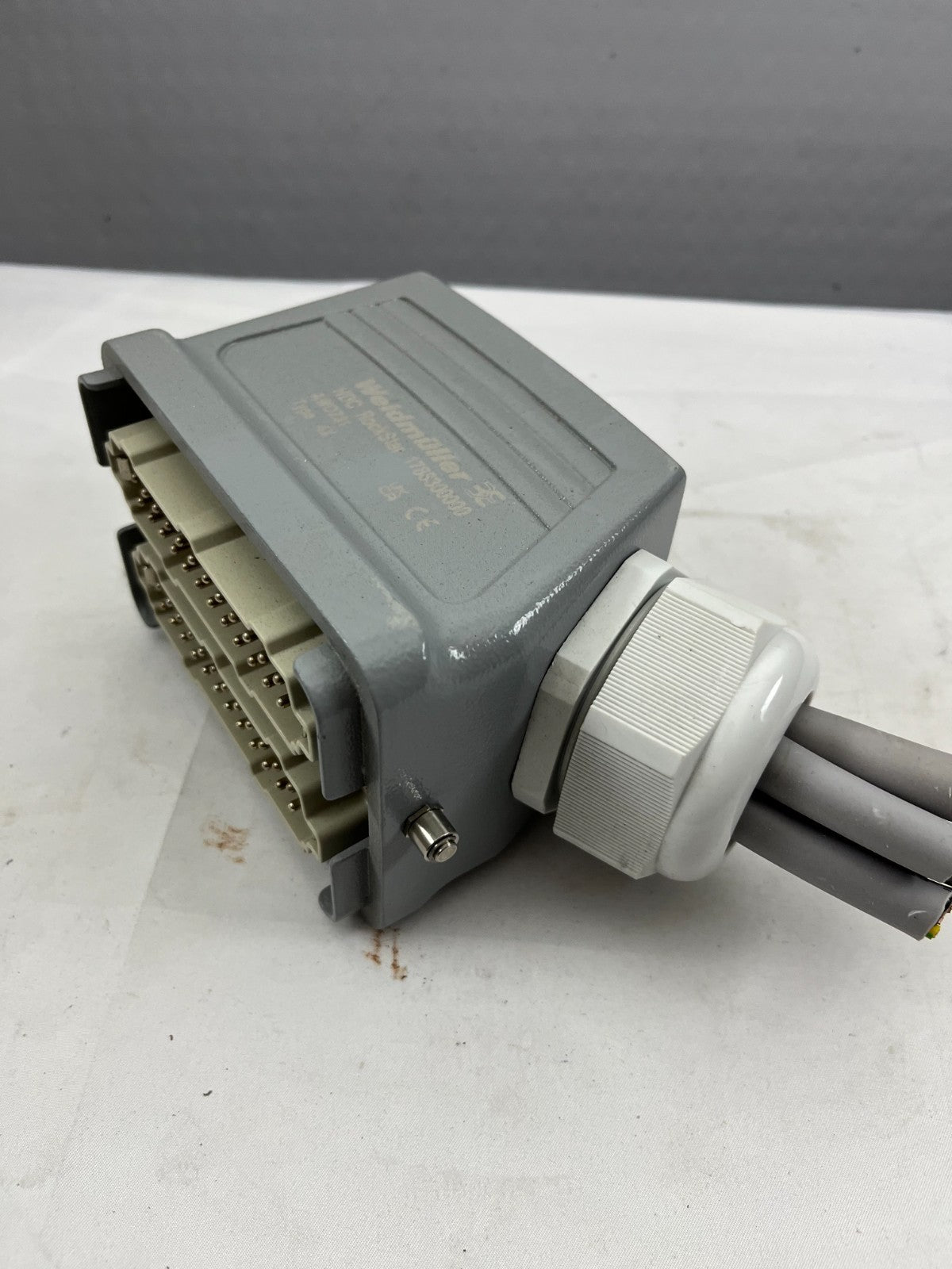 Weidmüller HDC RockStar 1788300000 Heavy Duty Connector, 2x 48-Pin, IP65 Used