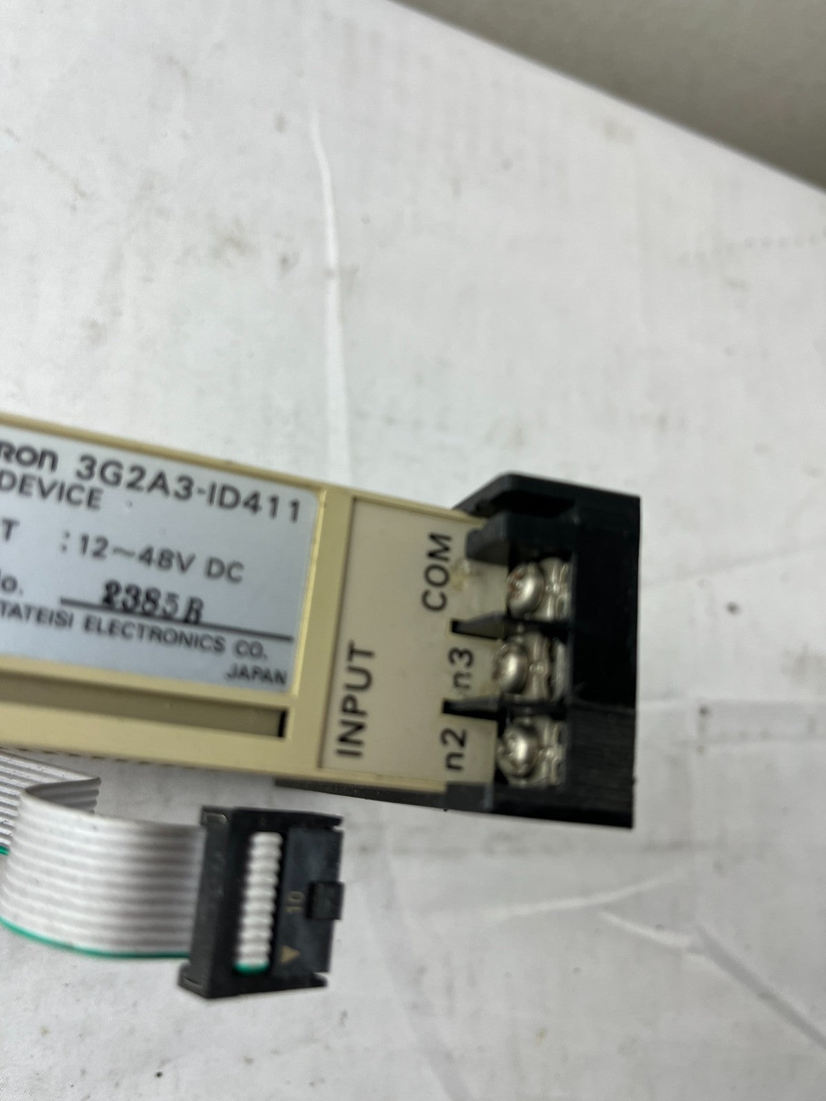 Omron 3G2A3-ID411 SYSMAC I/O Device Input Module 12–48V DC Used Spare Part