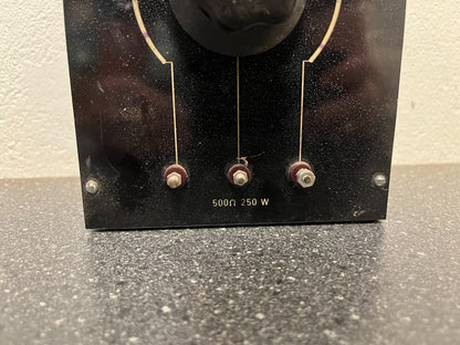 Vintage Rotary Rheostat 0.7 Amp 500 Ohm 250W - Bakelite Knob - Used