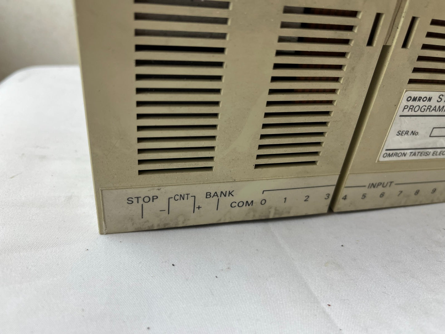 Omron SYSMAC S6 3G2S6‑CPU15 Programmable Controller 12–24 VDC In 8 Relay Out