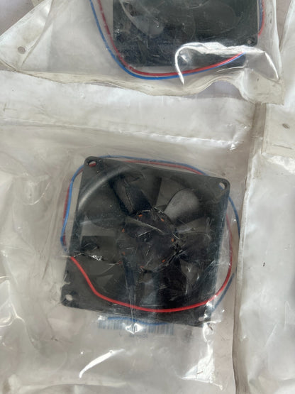 Ebm‑Papst 394‑5394 Axial Fan 80 X 80 X 25Mm 24Vdc Lot Of 4 New Old Stock