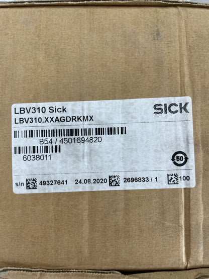 SICK LBV310-XXAGDRKMX Vibrating Level Sensor DPDT Relay New Open Box G1½" PN25