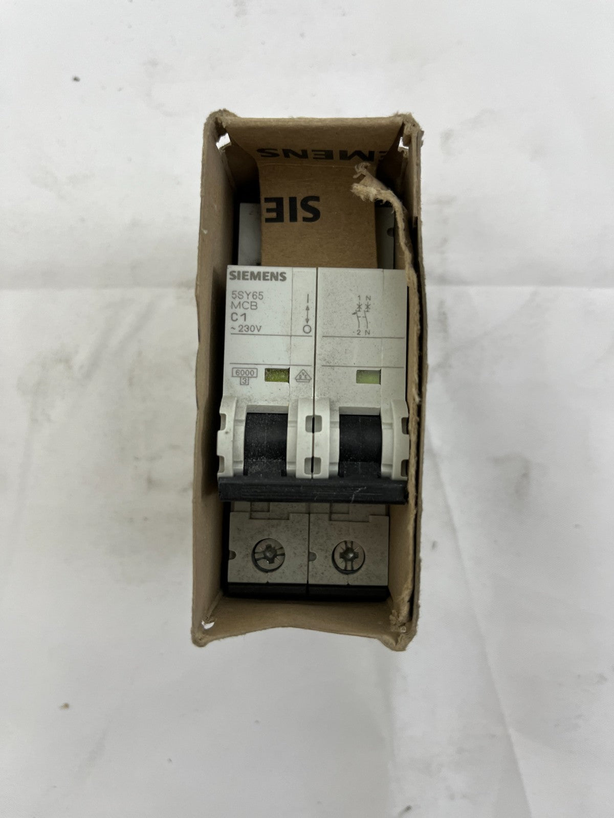 Siemens 5SY6 501-7 MCB Miniature Circuit Breaker 1+N C1 230V New Unused Germany