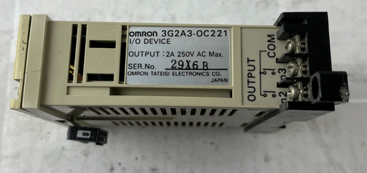 Omron 3G2A3-OC221 SYSMAC I/O Device Output Module 2A 250VAC Used Spare Part