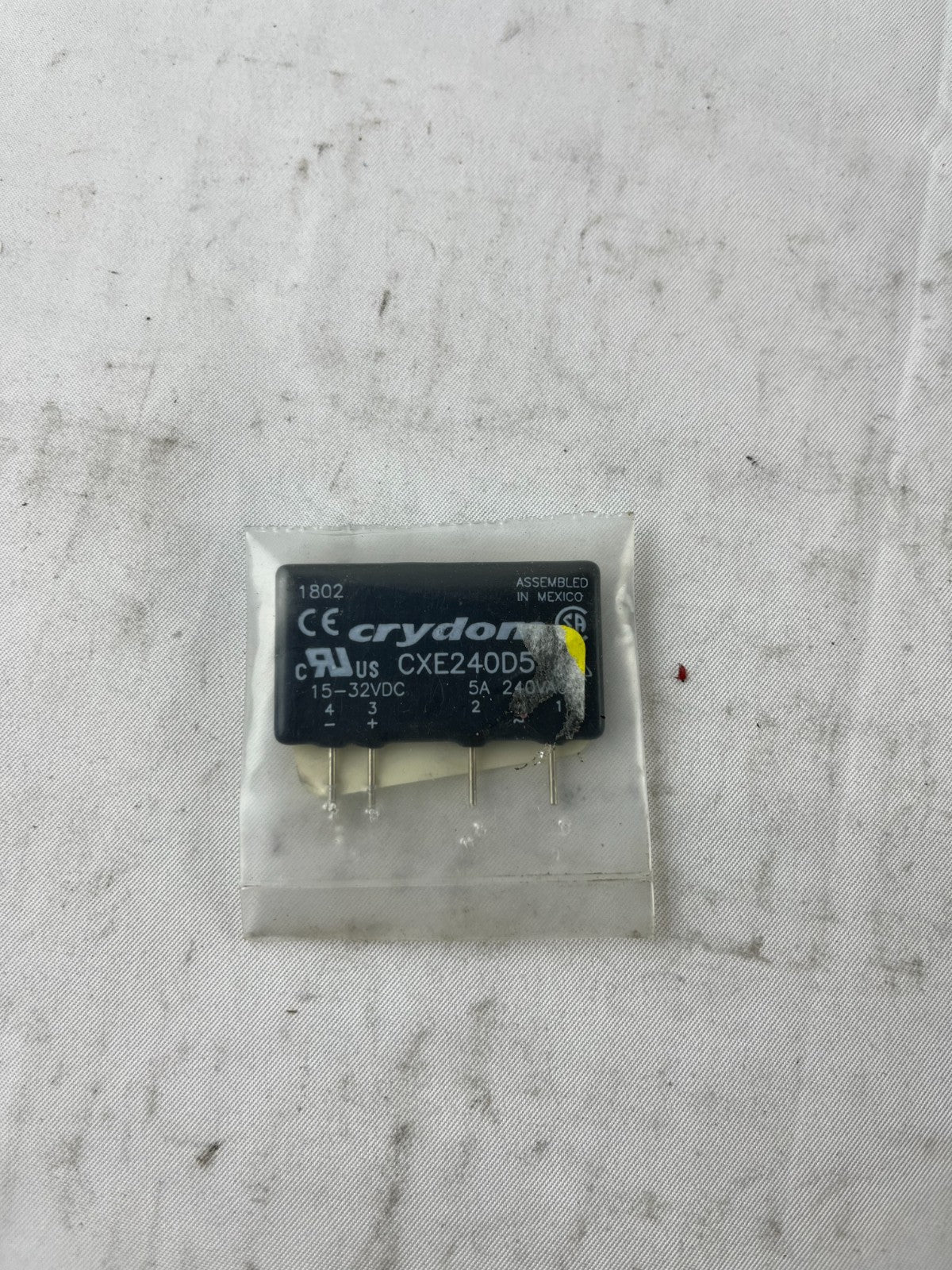Crydom CXE240D5 Solid State Relay SSR 5A 240VAC 15-32VDC Input PCB NEW Mexico