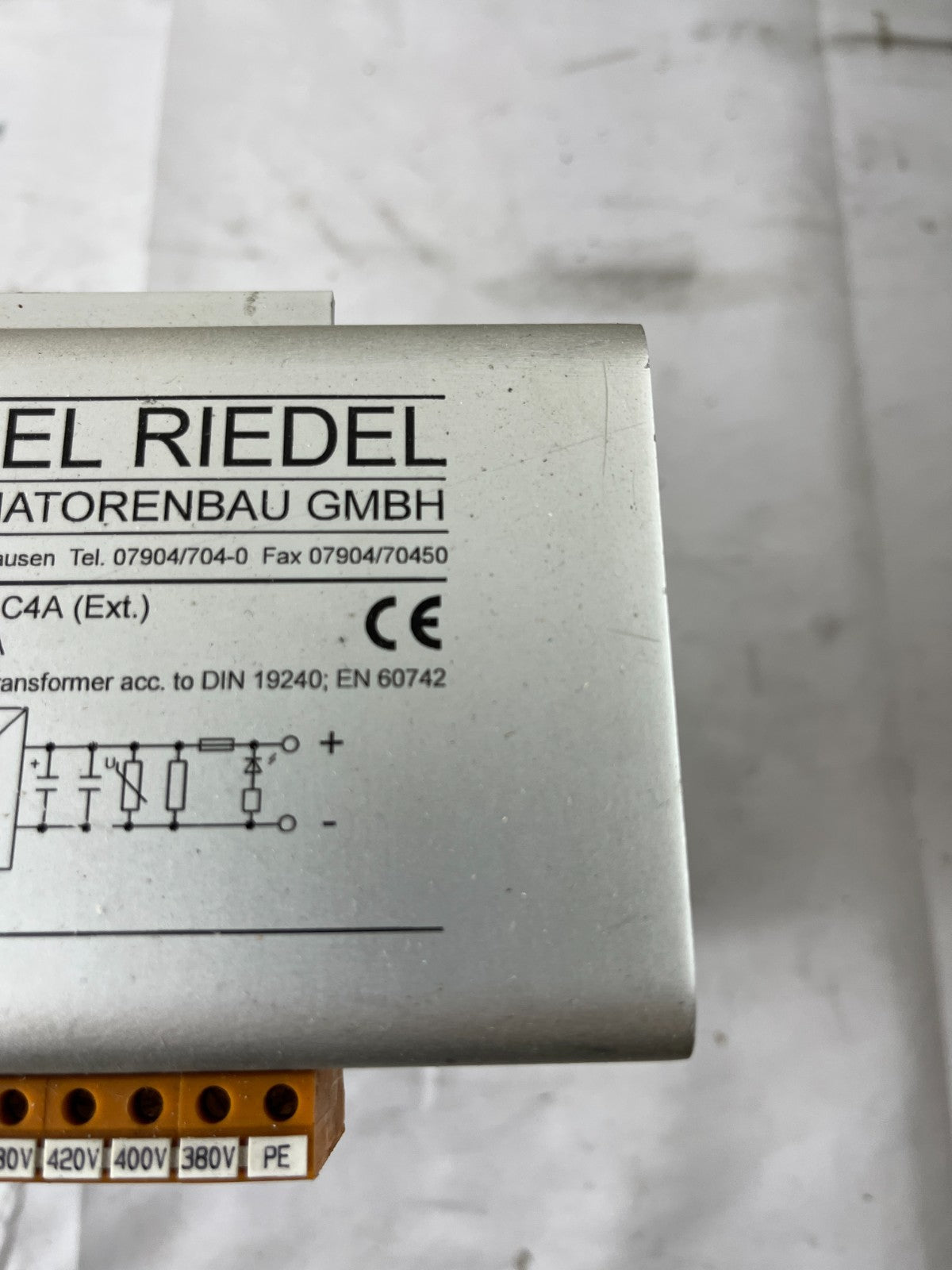 Michael Riedel RDRKS 20 K Power Supply 24VDC 20A 380-420VAC 3-Phase Used