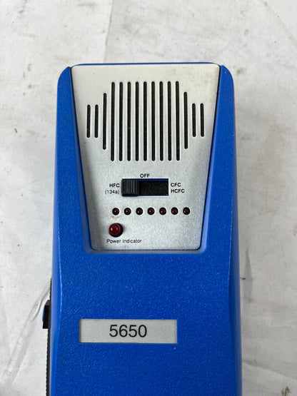 Refco 5650 Refrigerant Leak Detector Halogen CFC HCFC HFC w/ Case Used Spare