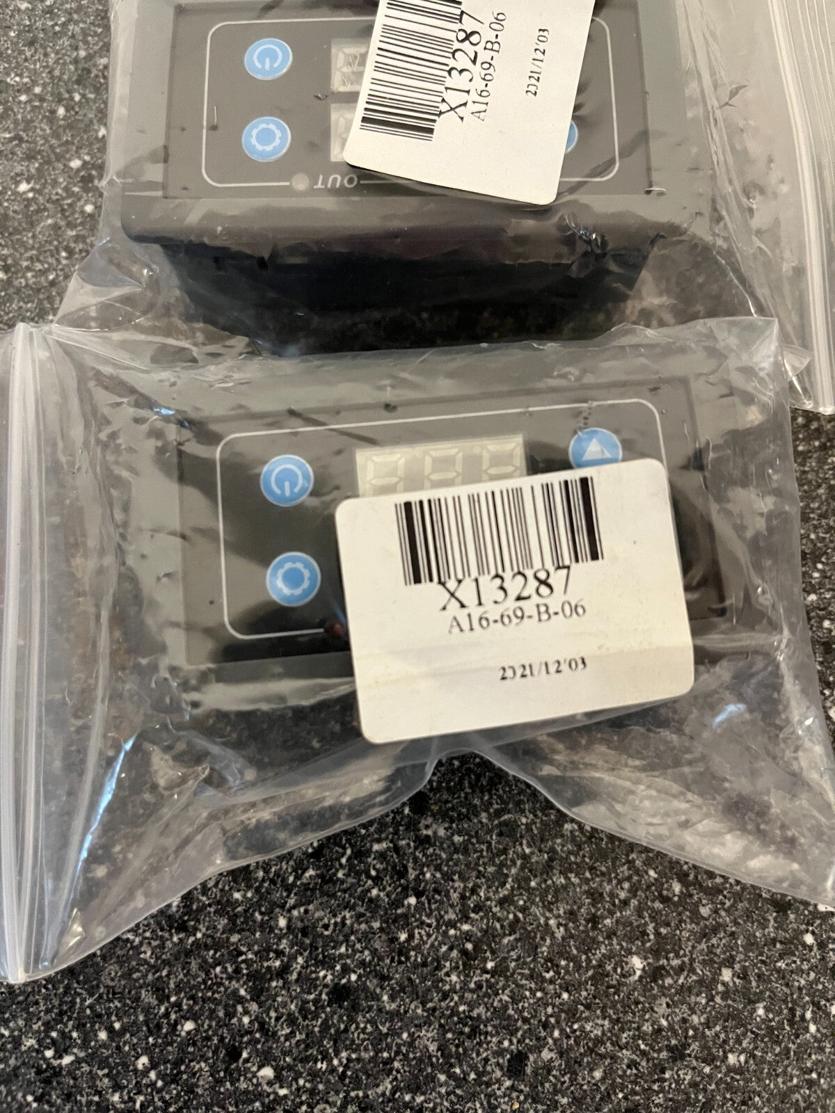 Lot of 3 Digital Time Delay Relay Modules 100-265V AC, Sealed Original Packaging