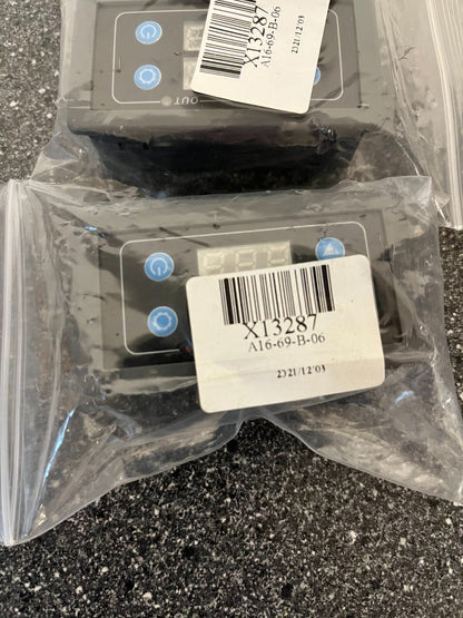 Lot of 3 Digital Time Delay Relay Modules 100-265V AC, Sealed Original Packaging