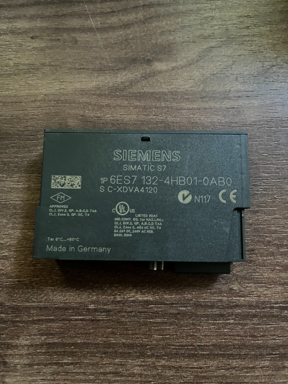Siemens SIMATIC S7 6ES7 132-4HB01-0AB0 ET200S 2RO Relay Output Module 120V/230V