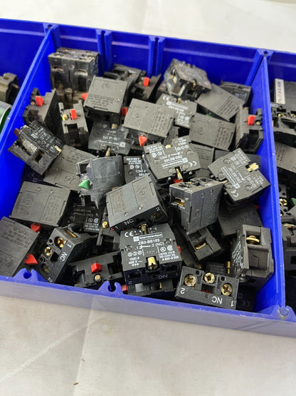 Telemecanique Harmony Contact Blocks Push Buttons Switches Lot Mixed Components