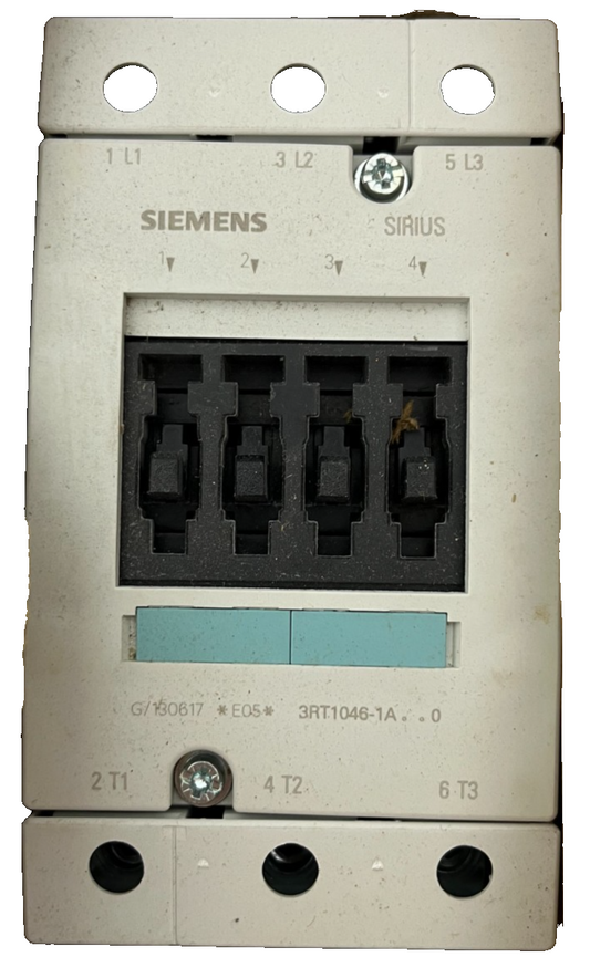 Siemens Sirius 3RT1046-1AP00 Contactor 95A 45kW 3-Pole 230V AC Brand New in Box