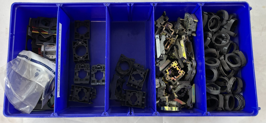 Telemecanique Schneider Harmony Pushbutton Hardware Mounting Parts Mixed Lot