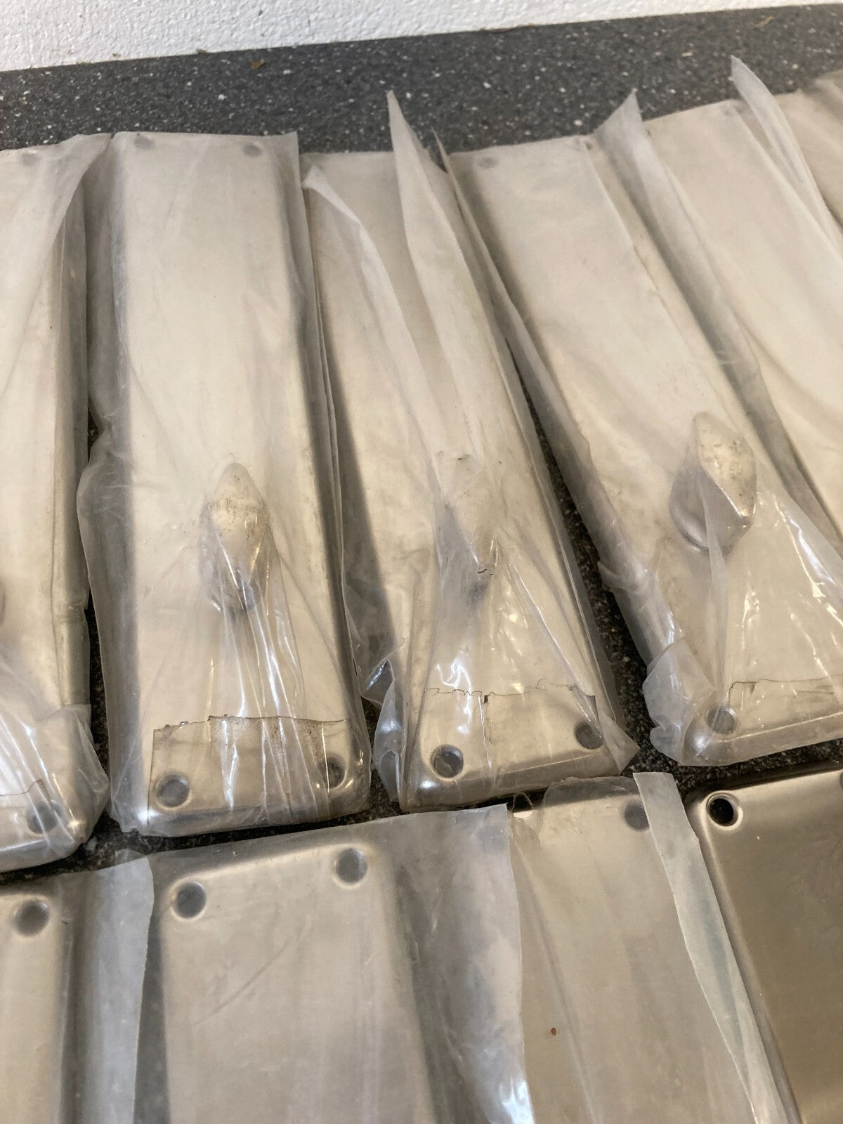 Bundle of 15x Assa Abloy Spacer Long Plates w. Lever Handles 230x50x5mm