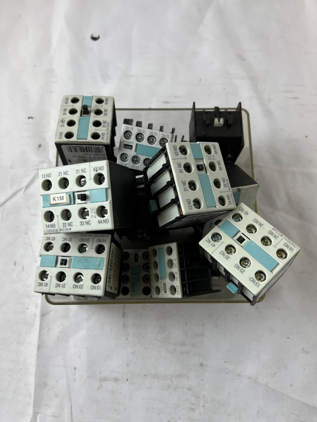 Siemens SIRIUS Auxiliary Contact Block Lot 3RH1911 3RH1921 Mixed Units Used