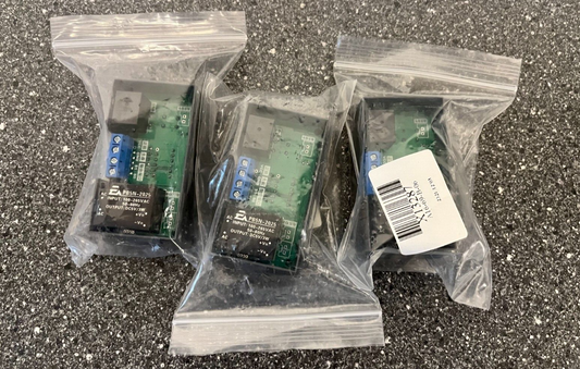 Lot of 3 Digital Time Delay Relay Modules 100-265V AC, Sealed Original Packaging