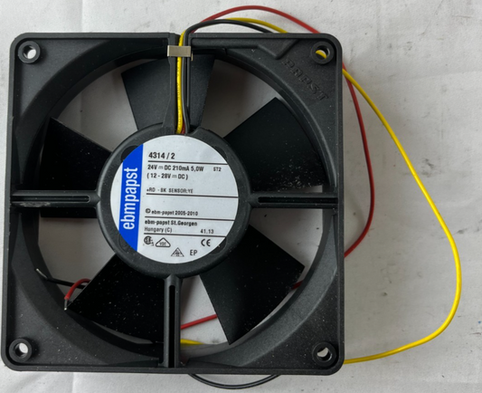 ebm-papst 4314/2 24V DC Axial Fan 119x32mm 100CFM Ball Bearing Sensor New