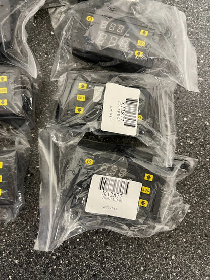 Lot of 8 Digital Temperature Controllers – X12877, New in Sealed Packaging