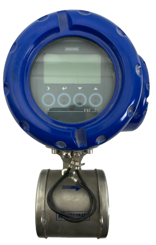 Krohne OPTIFLUX 5300 DN50 Electromagnetic Flowmeter CER Pt IP66 Hardly Used 2018