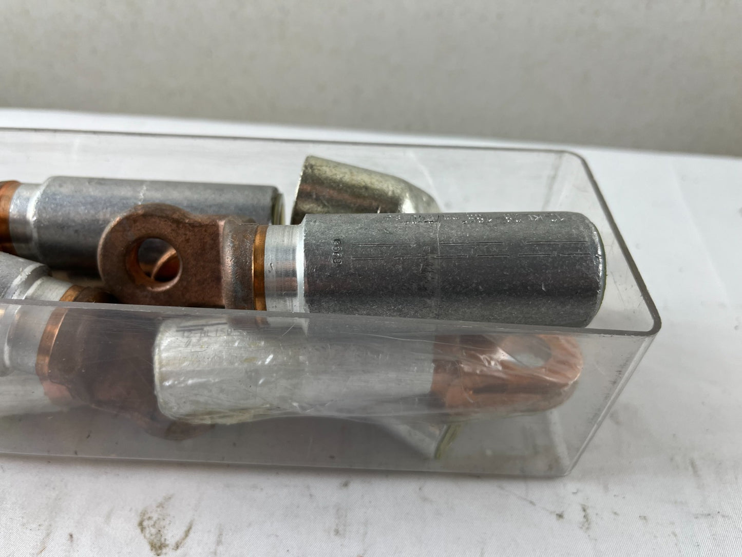 Bimetallic Cable Lugs Al/Cu Crimp Type For 185 Mm² Cable, Mixed Lot Used Bundle