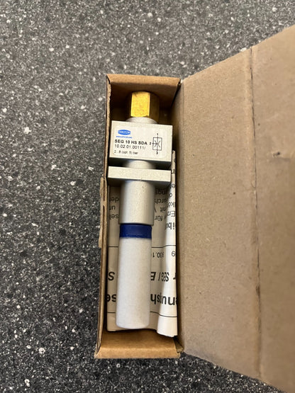 Schmalz SEG 05 HS-S SDA Vacuum Ejector with Silencer - New, Never Used