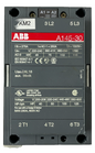 ABB A145-30 Power Contactor 3-Pole 250A AC-1 110–120V Coil With A145 Base Used