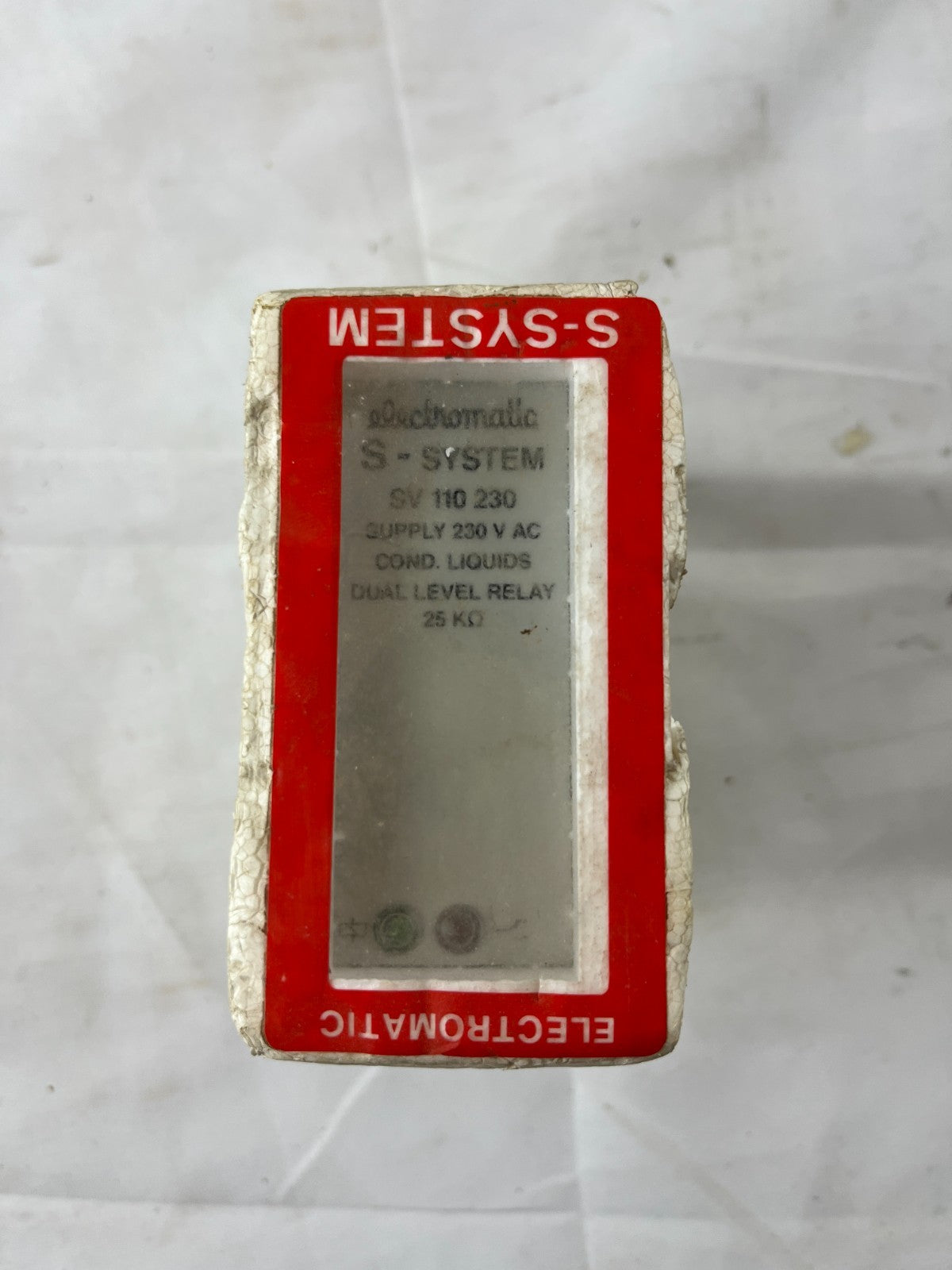 Electromatic SV 110 230 S-System Dual Level Relay 230VAC 25kΩ New in Box Spare