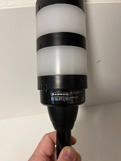 Banner B-TL70-T Stack Tower Light with Audible Alarm - Used, Tested, Working