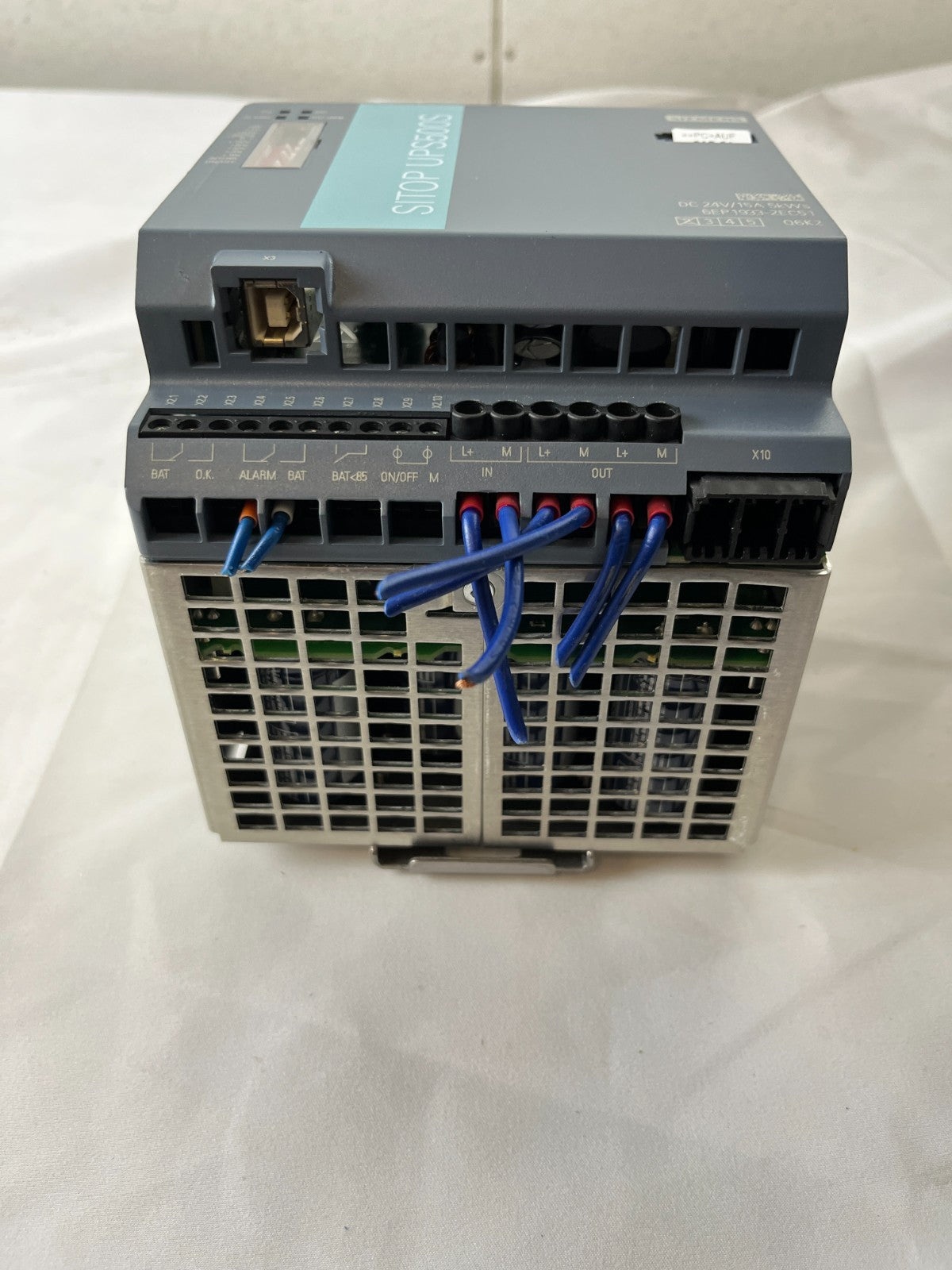 Siemens SITOP UPS500S 6EP1933-2EC51 24V 15A UPS Power Supply Tested Spare Unit