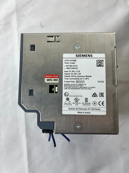 Siemens SITOP UPS500S 6EP1933-2EC51 24V 15A UPS Power Supply Tested Spare Unit
